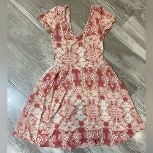 Pink Tie-Dye Dress mini